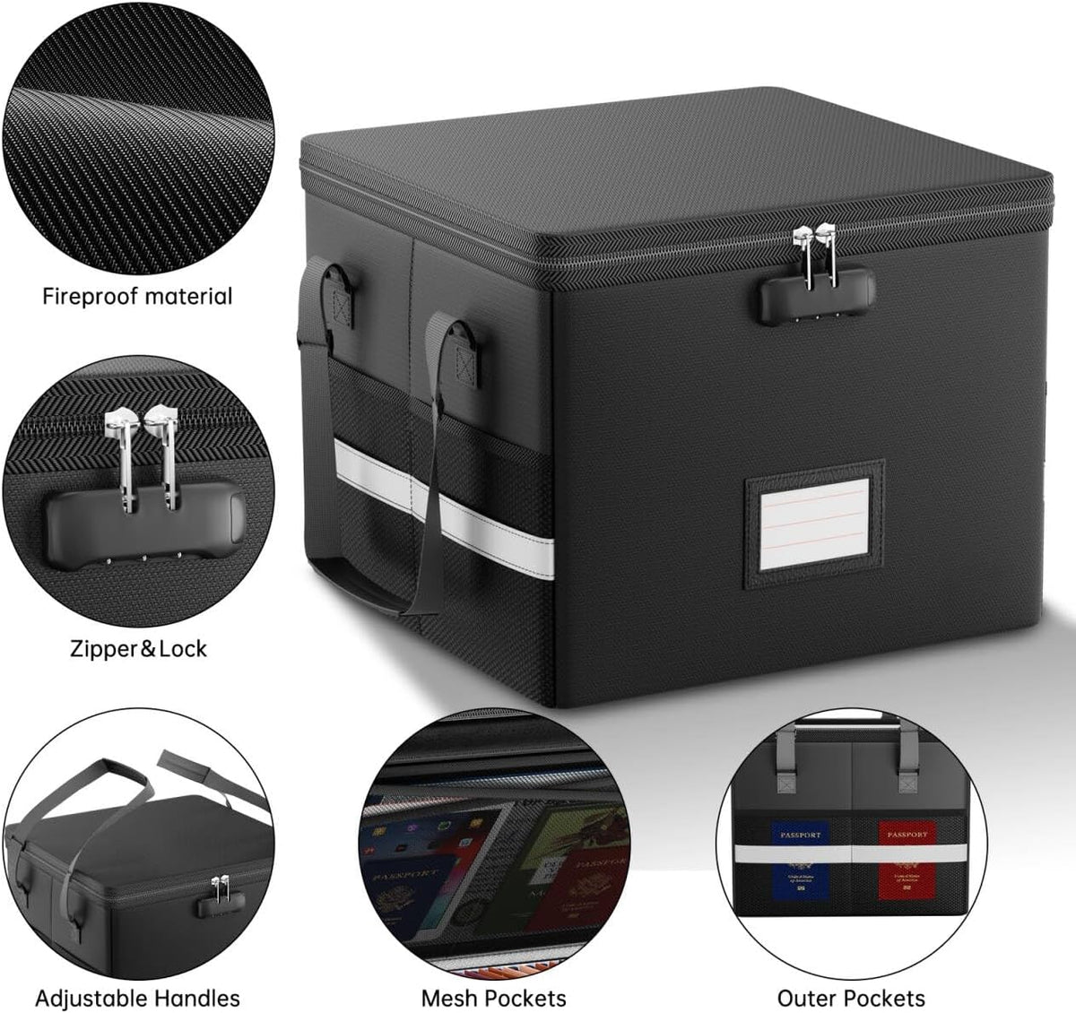 Purilite Select Fireproof & Waterproof File Storage Box - PuriLite