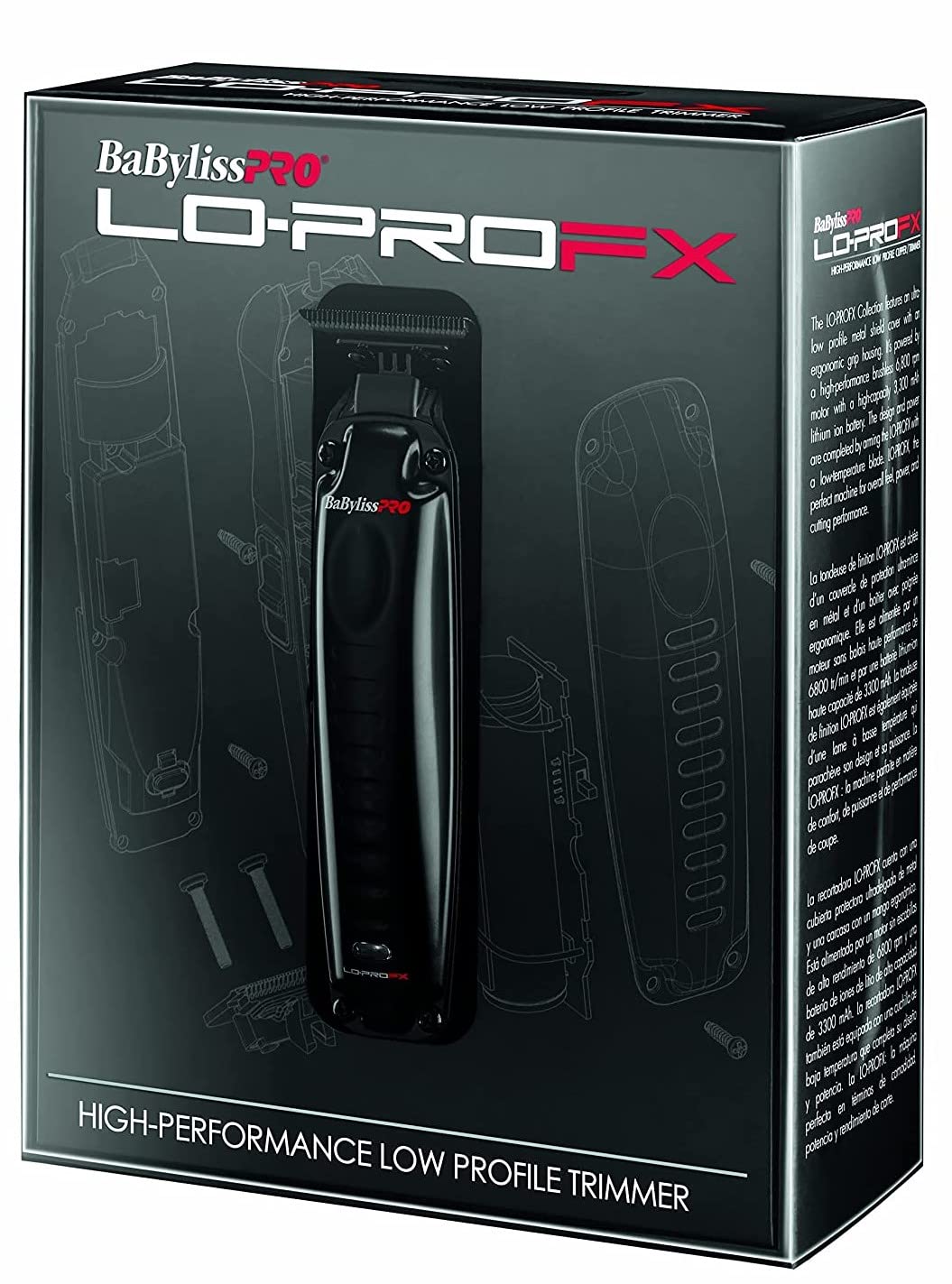 BaBylissPRO Lo-ProFX High-Performance Low Profile Collection - PuriLite