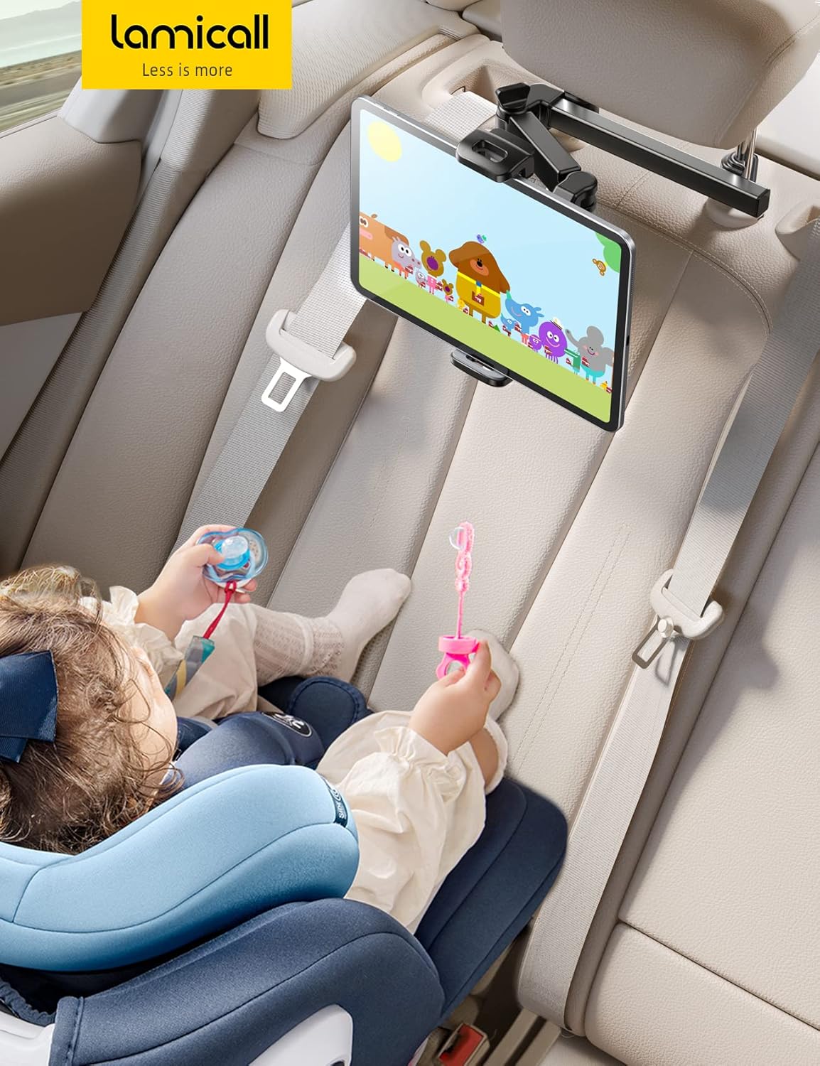 Purilite Select Car Headrest Tablet Holder - PuriLite