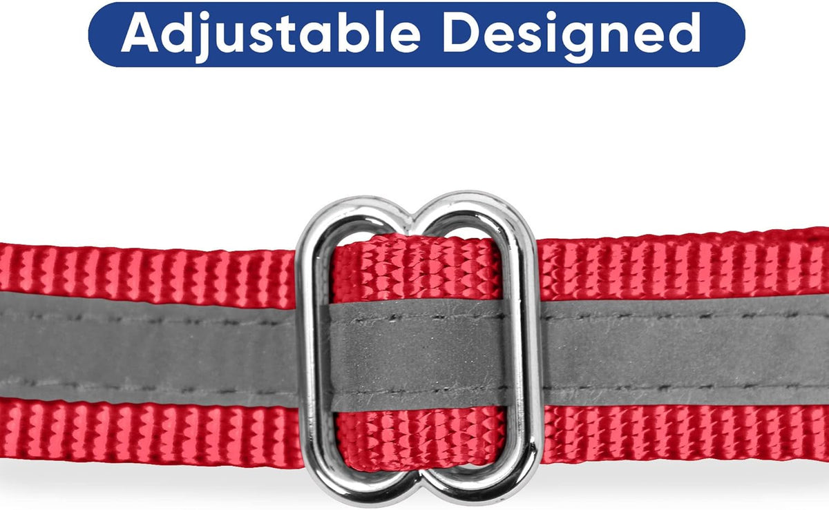 Pawtitas Chain Martingale Dog Collar Puppy Collar Reflective Dog Collar Training Dog Collar Behavioral Dog Chain Collar Collar Large Dog Collar Orange Dog Collar - PuriLite