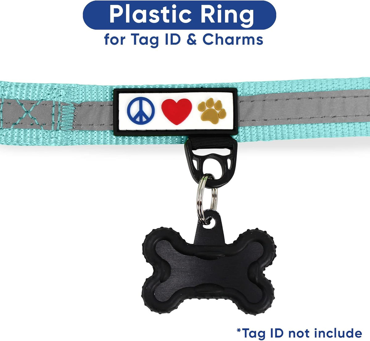 Pawtitas Chain Martingale Dog Collar Puppy Collar Reflective Dog Collar Training Dog Collar Behavioral Dog Chain Collar Collar Large Dog Collar Orange Dog Collar - PuriLite