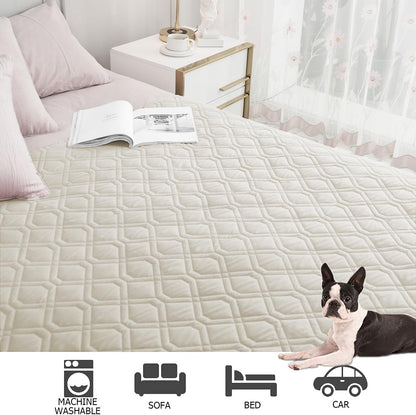 Ameritex Waterproof Dog Bed Cover Pet Blanket for Furniture Bed Couch Sofa Reversible - PuriLite