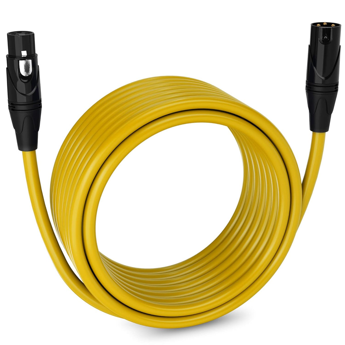 LyxPro 6 Feet XLR Microphone Cable Balanced Male to Female 3 Pin Mic Cord for Powered Speakers Audio Interface Professional Pro Audio Performance and Recording Devices - Blue - PuriLite