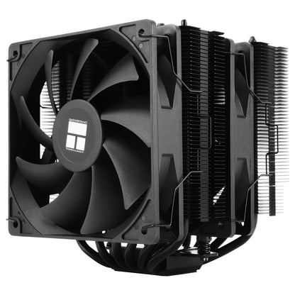 Thermalright Peerless Assassin 120 SE Black CPU Cooler, 6 Heat Pipes AGHP Technology, Dual 120mm PWM Fans, 1550RPM Speed, for AM4/AM5 and Intel LGA 1700/1851/115X/1200,Computer CPU Cooling - PuriLite