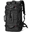 WITZMAN Travel Backpack for Men Large Carry on Backpack Convertible 3 in 1 Bags with Shoe Compartment Fit 17 Inch Laptop(B689 Silvery Grey) - PuriLite