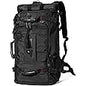 WITZMAN Travel Backpack for Men Large Carry on Backpack Convertible 3 in 1 Bags with Shoe Compartment Fit 17 Inch Laptop(B689 Silvery Grey) - PuriLite