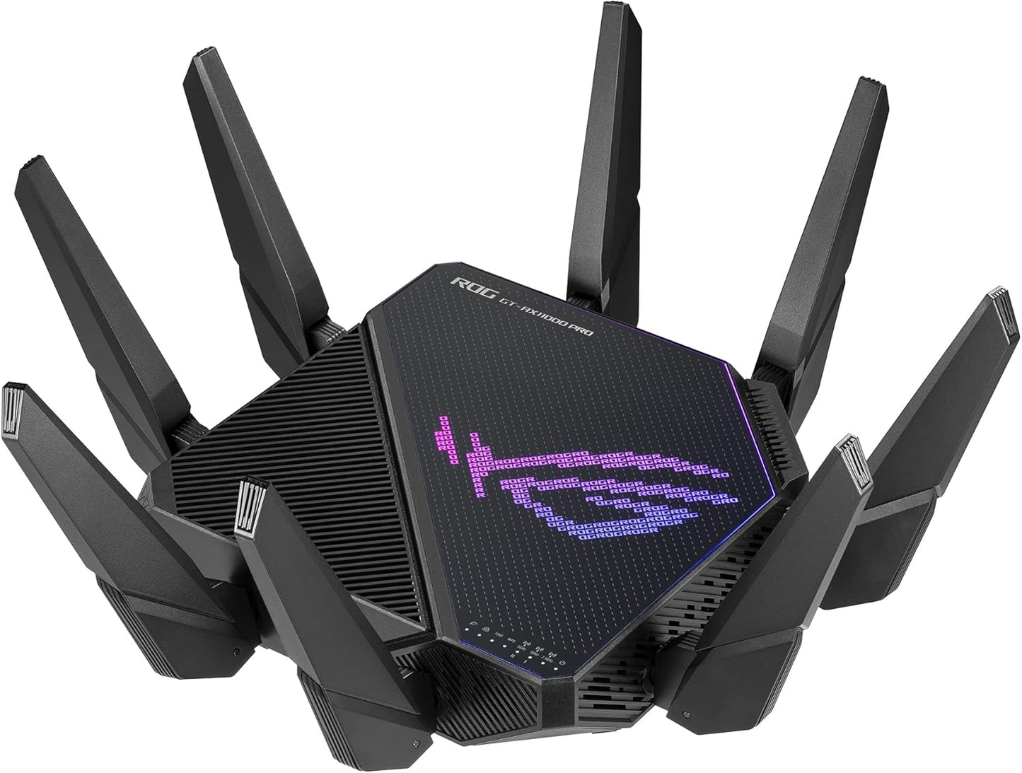 ASUS ROG Rapture WiFi 6E Gaming Router (GT-AXE16000) - Quad-Band, 6 GHz Ready, Dual 10G Ports, 2.5G WAN Port, AiMesh Support, Triple-Level Game Acceleration, Lifetime Internet Security, Instant Guard - PuriLite