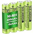 6 Pack BK-40AAABU Ni-MH AAA Rechargeable Battery for Panasonic,1.2v 400mah Rechargeable AAA Batteries Panasonic Cordless Phones, Electronics,Remote Controls - PuriLite