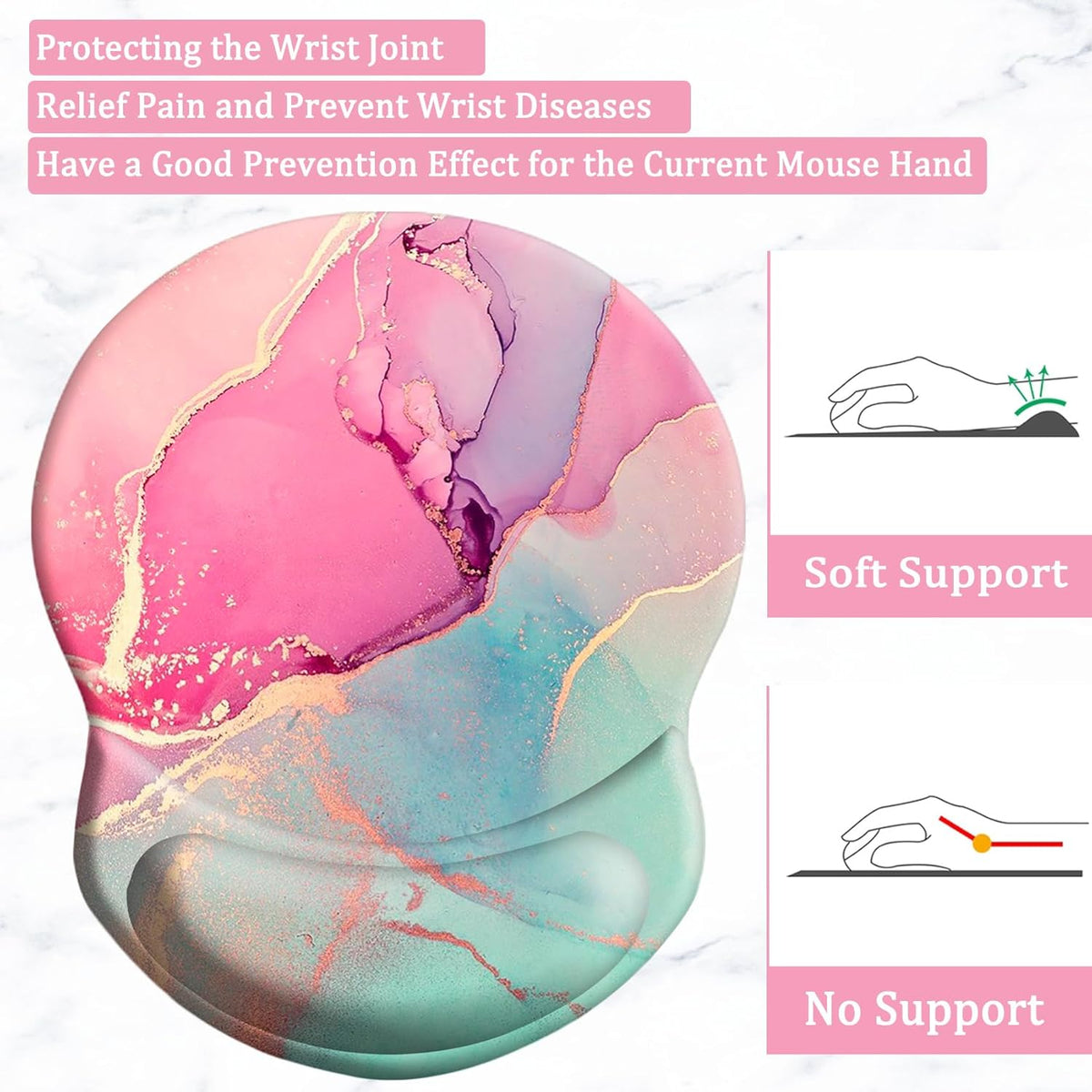 Purilite Select Ergonomic Mouse Pad - PuriLite