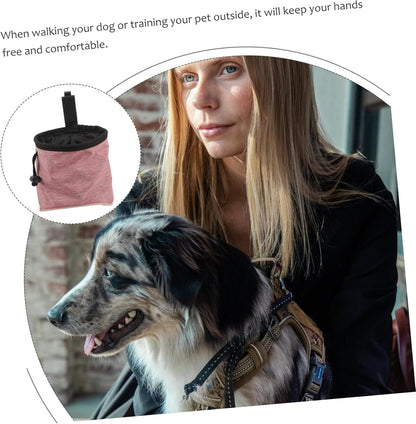 VERDANVERSE Dog Treat Pouch for Outdoor Walks Kibble Pouch Pet Treat Training Snack Bag - PuriLite
