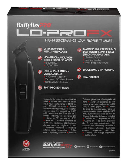 BaBylissPRO Lo-ProFX High-Performance Low Profile Collection - PuriLite