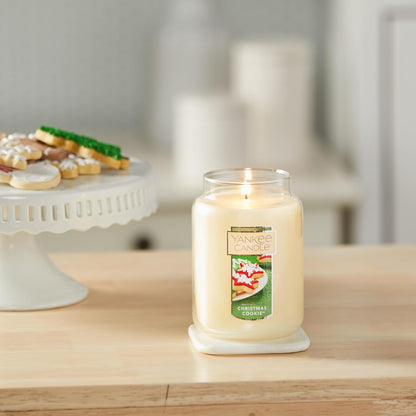 Yankee Candle Scented Candle, Sage & Citrus, Original Large Jar Candle, 110-150 Hours of Burn Time, 22 oz. - PuriLite