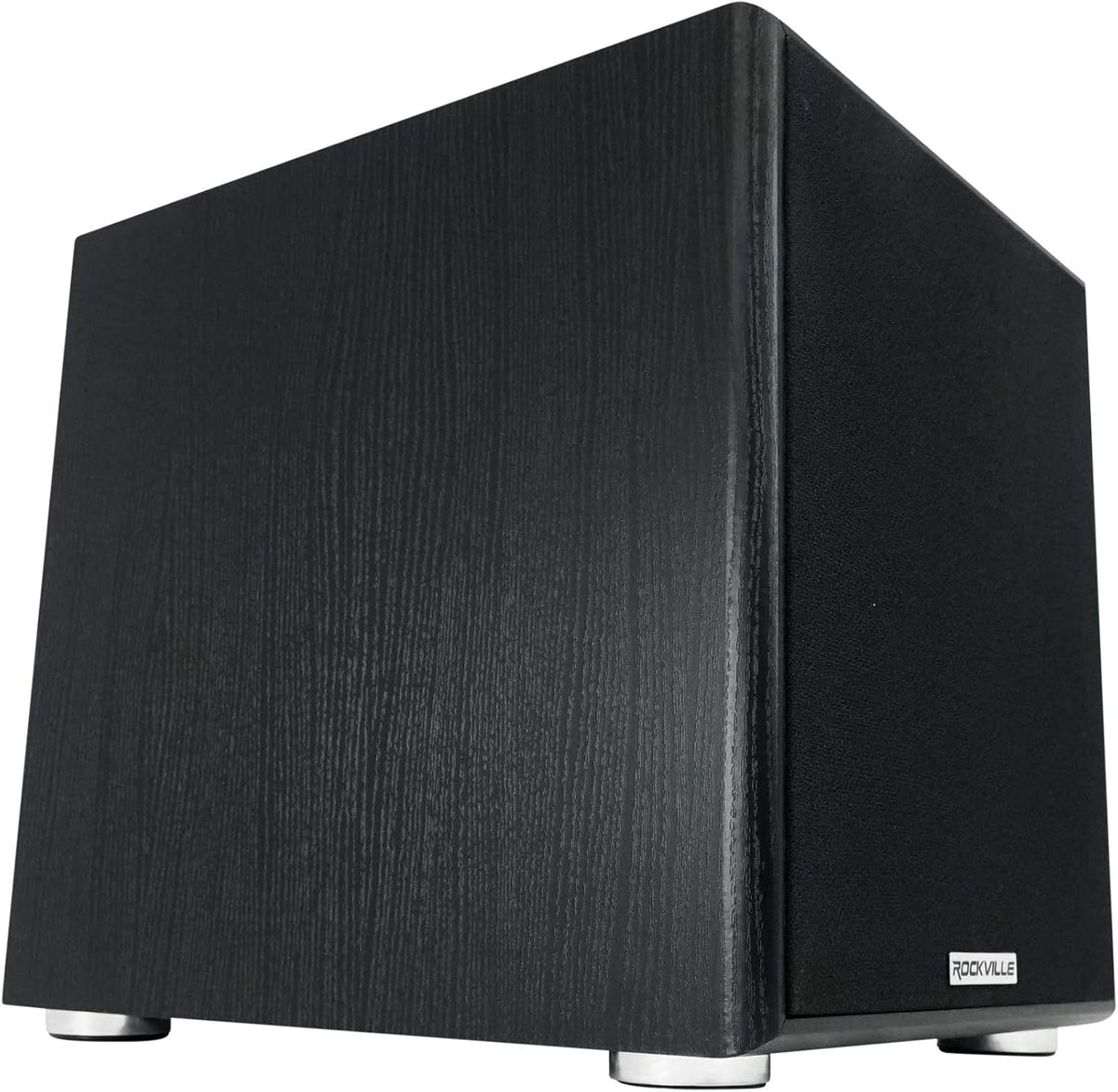 Rockville Rock Shaker 10" Inch Black 600w Powered Home Theater Subwoofer Sub - PuriLite