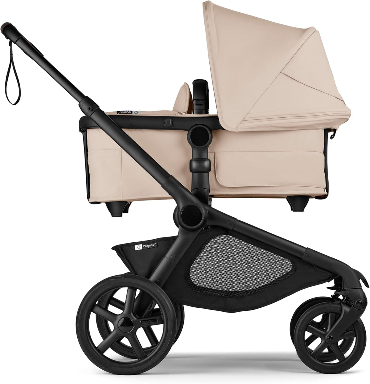 Bugaboo Kangaroo Single to Double Tandem Stroller with Seat and Bassinet for All Terrains - PuriLite