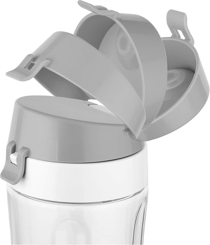 Sencor SBL2200WH 300W Smoothie Blender with 2 Impact Resistant BPA Free Bottles, White - PuriLite
