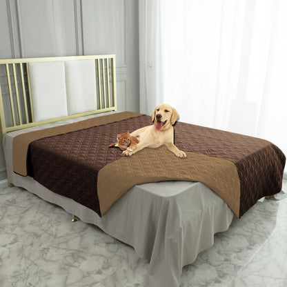 Ameritex Waterproof Dog Bed Cover Pet Blanket for Furniture Bed Couch Sofa Reversible - PuriLite