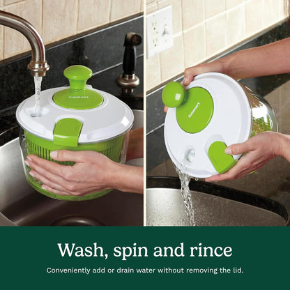 Cuisinart Salad Spinner with Easy-to-Spin Knob (CTG-00-SASC) - PuriLite