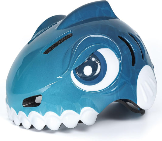FUNWICT Kids Bike Helmet 3-5-8 Toddler Helmet Animal 3D Cartoon Boys Girls Safety Adjustable Kids Helmet for Cycling Scooter Skateboard - PuriLite