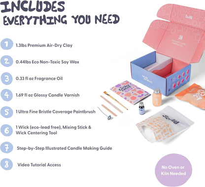 Purilite Select Candle Making &amp; Pottery Kit - PuriLite