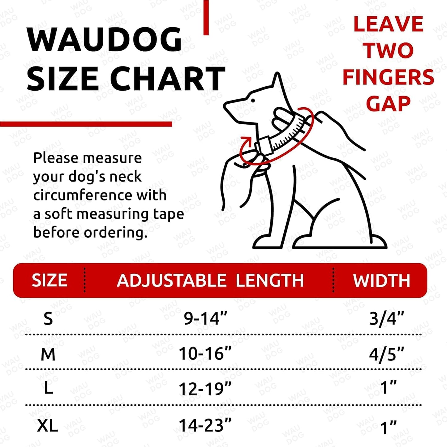 Waterproof Dog Collar - Adjustable Glow Dog Collar for Large Dogs, Small and Medium Dogs - Heavy Duty Dog Collars with Durable Metal Clasp and QR Dog Tag - Glow in The Dark Dog Collars - PuriLite