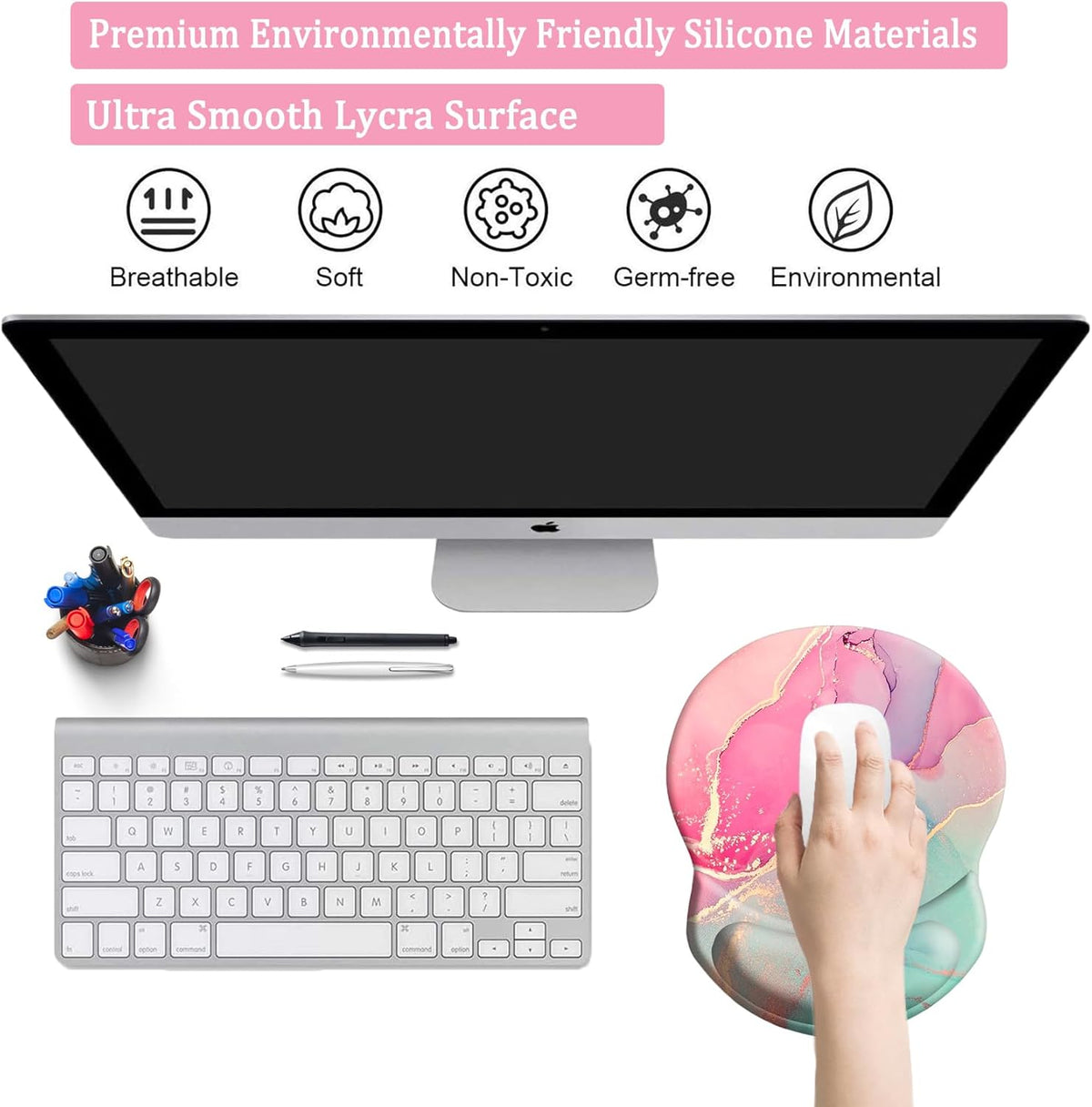 Purilite Select Ergonomic Mouse Pad - PuriLite