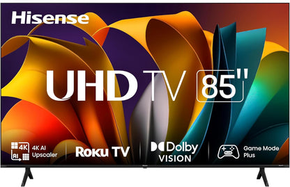 Hisense 58R63N-58 inch 4K UHD HDR LED Roku Smart TV-2024 - PuriLite