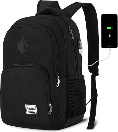 Backpack for Teen Girls,Boys School Backpack for Women with USB,College Backpack,Big Flower - PuriLite