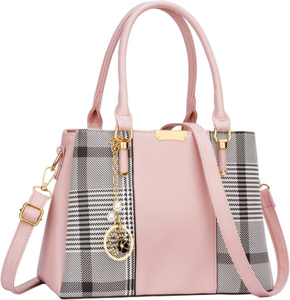 KKXIU Trendy Tote Bag for Women Lightweight Oxford Big Capacity Shoulder Purses and Handbags - PuriLite