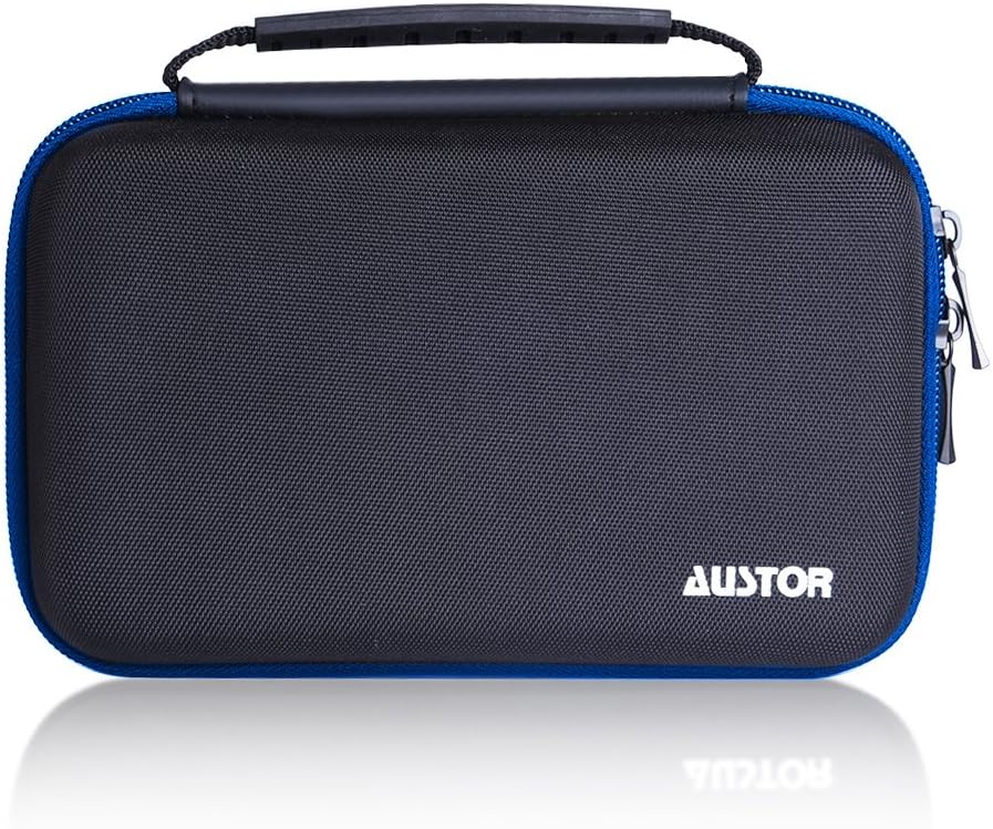 AUSTOR Carrying Case for New 3DS XL, Black and Blue - PuriLite