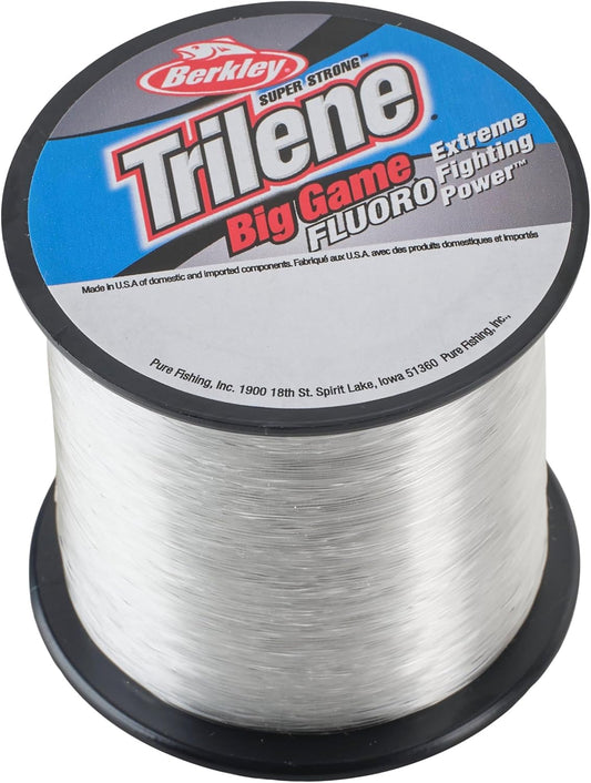 Trilene Big Game Fluorocarbon-Quarter Spools-Clear-20lb - PuriLite