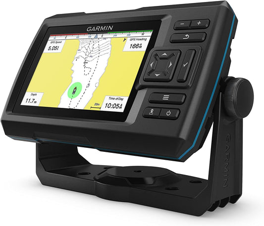 Garmin Striker Vivid 5cv, Easy-to-Use 5-inch Color Fishfinder and Sonar Transducer, Vivid Scanning Sonar Color Palettes - PuriLite