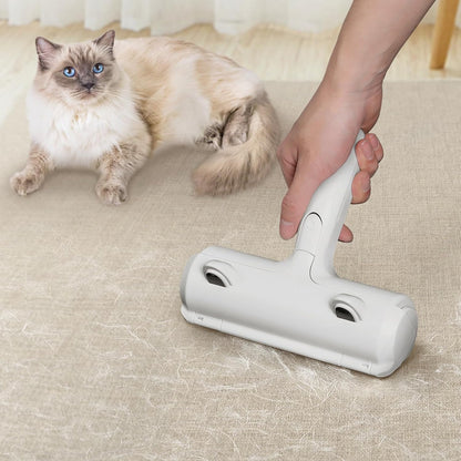 rabbitgoo Pet Hair Remover Roller Dog and Cat Lint Remover, Two-Sided Brush Lint Roller, Self-Cleaning, Reusable Pet Hair Catcher for Short Long Hair, Hair Brush for Furniture, Clothing, Car Seat - PuriLite
