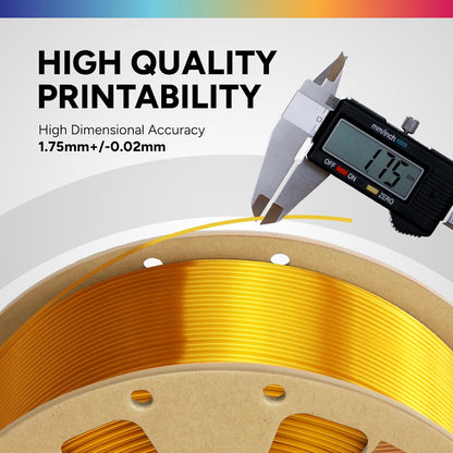 OVERTURE PLA Filament 1.75mm PLA 3D Printer Filament, 1kg Cardboard Spool (2.2lbs), Dimensional Accuracy +/- 0.02mm, Fit Most FDM Printer (Black 1-Pack) - PuriLite