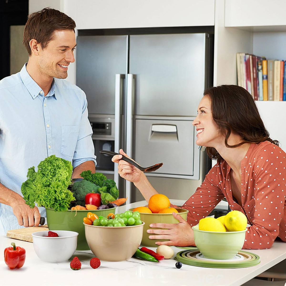 Purilite Select Plastic Mixing Bowl Set - PuriLite