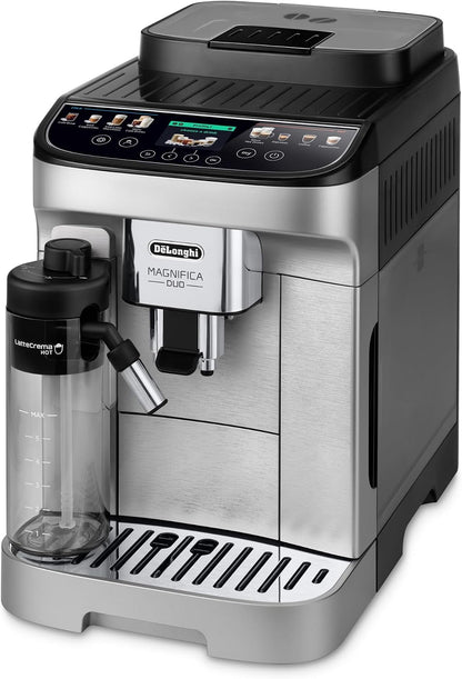 Automatic Espresso Machine with Milk Frother | 20 Hot & Cold Drinks, Built-In Grinder and Touchscreen