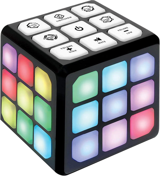 Winning Fingers Flashing Cube Electronic Memory & Brain Game | 4-in-1 Handheld Game for Kids | Fun Gift Toy for Kids Ages 6-12 Years Old - PuriLite