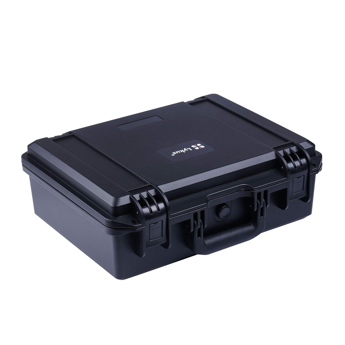 Lykus HC-3810 Waterproof Hard Case with Customizable Foam Insert, Interior Size 38x28x13.5cm, Suitable for Camera, Lens, Drone, mic, Flashlight, Telescope, Action cam, Electronics, Tools, and More - PuriLite