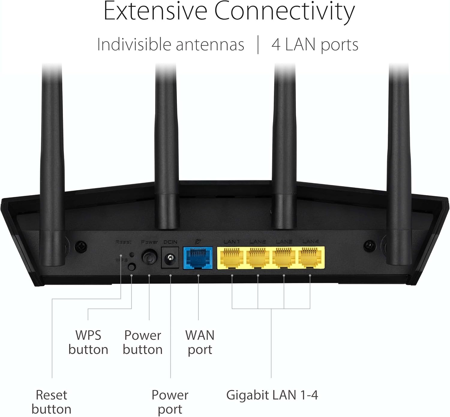 ASUS RT-BE86U BE6800 Dual-Band WiFi 7 Router, Supports 4096-QAM, MLO, AI WAN Detection, AiMesh, Subscription-Free Network Security, and Comprehensive VPN Features, Guest Network Pro, Gaming - PuriLite