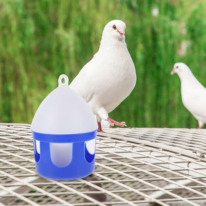 2 Pack Bird Water Dispenser Container for Six Birds, 2l Plastic