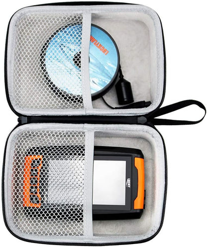 LUCKYLAKER Hard EVA Case for Portable Sonar Fish Finder - Wireless Kayak and Boat Depth Finder for Fishing - PuriLite
