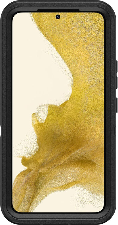 OTTERBOX Defender Series Case for Samsung Galaxy S22 (Only) - Holster Clip Included - Microbial Defense Protection - Non-Retail Packaging - Black - PuriLite