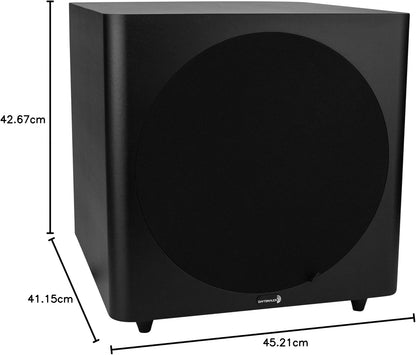 Dayton Audio SUB-1200 12-Inch 120 Watt Powered Subwoofer - PuriLite