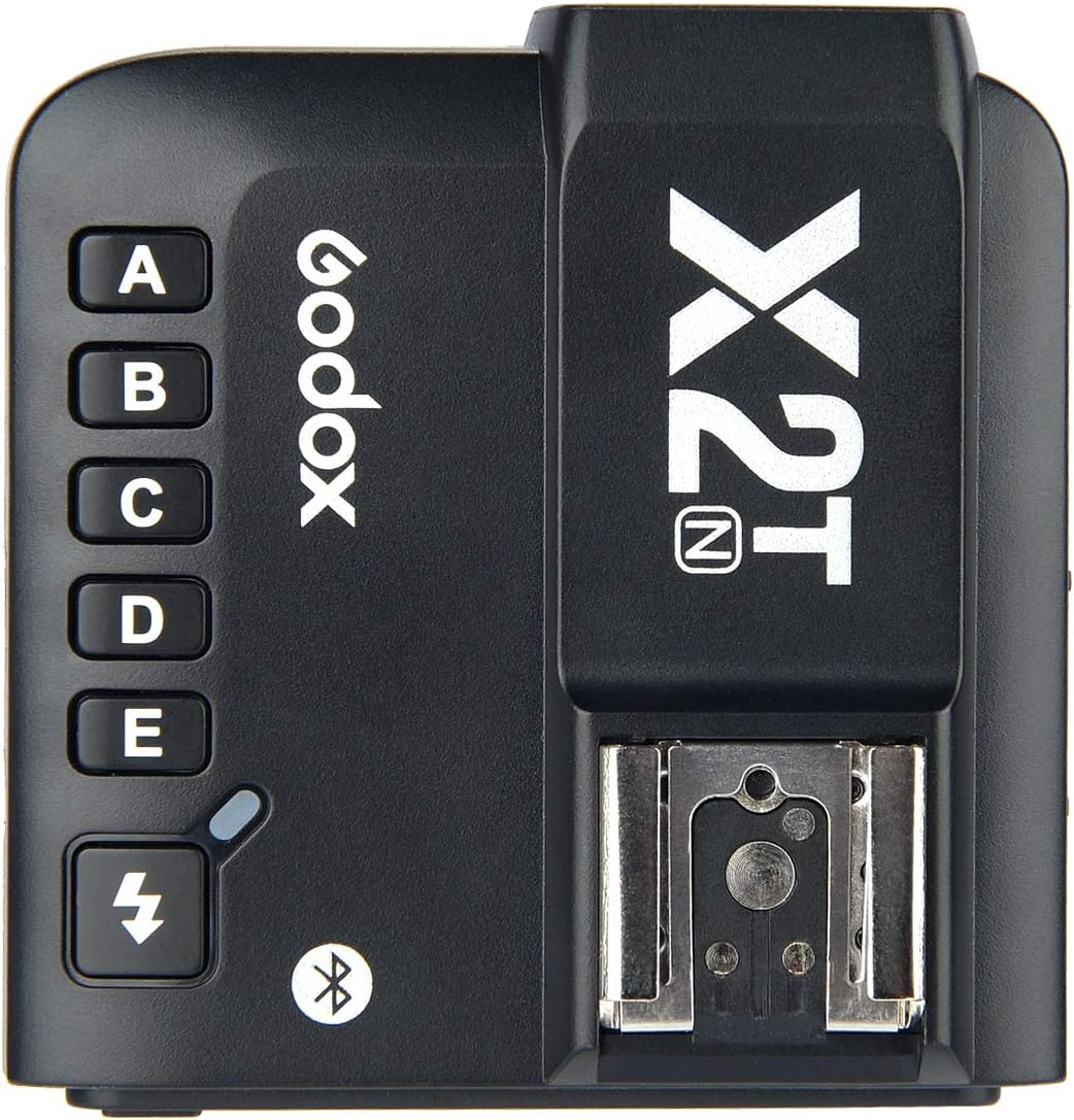Godox X2T-N TTL Wireless Flash Trigger for Nikon Bluetooth Connection Supports iOS/Android App Contoller,1/8000s HSS,TCM Function,Relocated Control-Wheel,New AF Assist Light - PuriLite