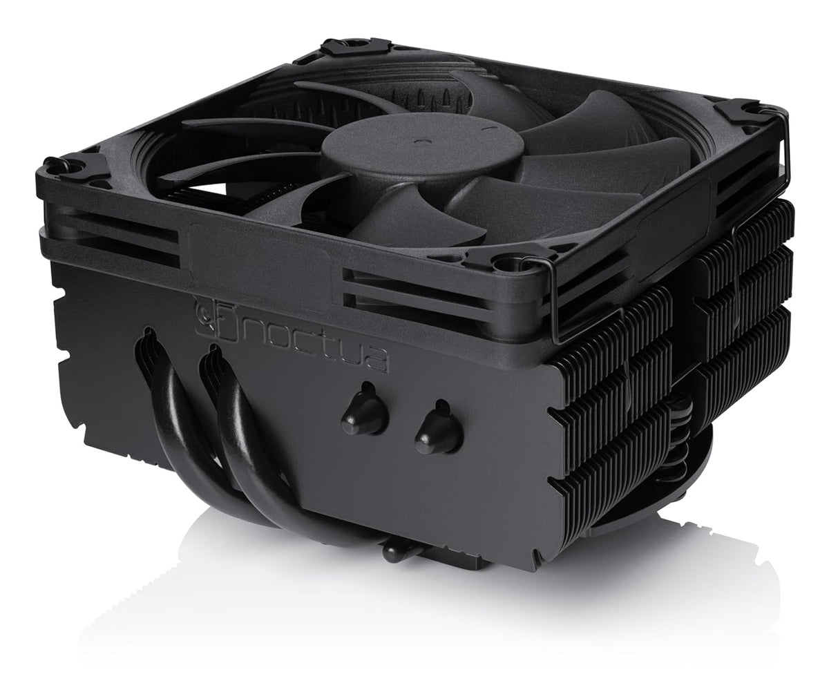 Noctua NH-L9x65 chromax.Black, Premium Low-Profile CPU Cooler (65mm, Black) - PuriLite