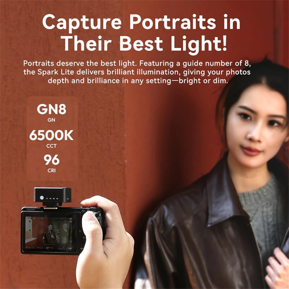 ULANZI Mini Camera Flash SL01 Speedlite Digital Camera Speedlight with Hot Shoe, Compatible with Sony/Canon/Fuji/Nikon/Panasonic/Olympus/Pentax - PuriLite