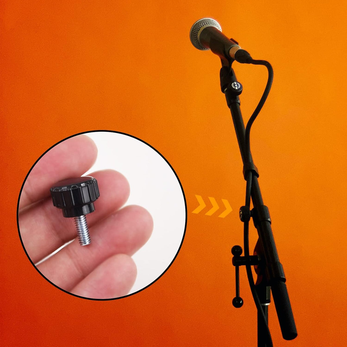 12 Pcs M4 x 10mm Threaded Knurled Thumbscrew, Carbon Steel Clamping Knobs Grip Thumb Screw Mounting Thumb Screw - PuriLite
