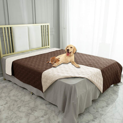 Ameritex Waterproof Dog Bed Cover Pet Blanket for Furniture Bed Couch Sofa Reversible - PuriLite