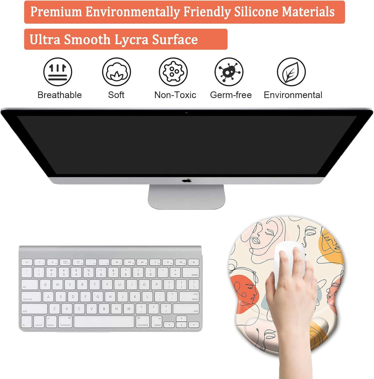 Purilite Select Ergonomic Mouse Pad - PuriLite