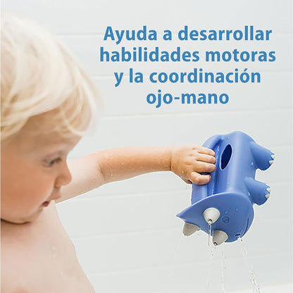 Dr. Brown’s CleanUp Pour & Roar Watering Can, Baby Bath Essentials Kids Toy, BPA Free, Certified Plastic Neutral, 6m+ - PuriLite