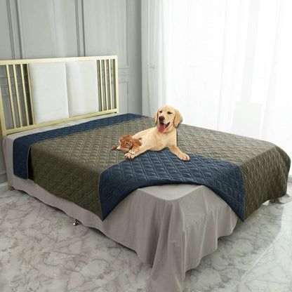 Ameritex Waterproof Dog Bed Cover Pet Blanket for Furniture Bed Couch Sofa Reversible - PuriLite